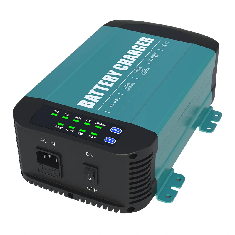 Έξυπνος φορτιστής μπαταρίας 12v 40A Έξυπνος φορτιστής μπαταρίας 12v 40A